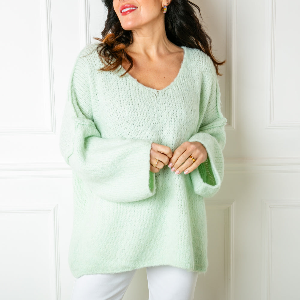 Oversized Mohair Blend Jumper